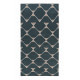 Tapis plat en laine géométrique vert foncé Aaron Kelim Esprit Home