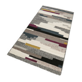 Tapis géométrique plat Natham Kelim Esprit Home