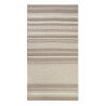 Tapis rayé sable et taupe pour salon plat Hudson Kelim Esprit Home