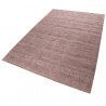 Tapis uni en laine rectangle lilas Maya Kelim Esprit Home