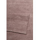 Tapis uni en laine rectangle lilas Maya Kelim Esprit Home