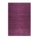 Tapis uni en laine rectangle rose Maya Kelim Esprit Home