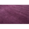 Tapis uni en laine rectangle rose Maya Kelim Esprit Home