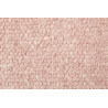 Tapis uni en laine rectangle rose clair Maya Kelim Esprit Home