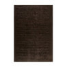 Tapis uni en laine rectangle brun Maya Kelim Esprit Home