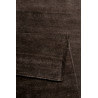 Tapis uni en laine rectangle brun Maya Kelim Esprit Home