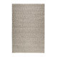 Tapis géométrique blanc et noir en laine Sandi Kelim Esprit Home