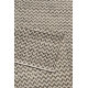 Tapis géométrique blanc et noir en laine Sandi Kelim Esprit Home