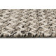 Tapis géométrique blanc et noir en laine Sandi Kelim Esprit Home