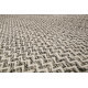 Tapis géométrique blanc et noir en laine Sandi Kelim Esprit Home