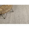Tapis géométrique blanc et noir en laine Sandi Kelim Esprit Home