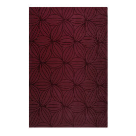 Tapis floral en laine de N-Z design Oria Esprit Home