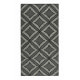 Tapis gris en laine Esprit Home plat géométrique Kian Kelim