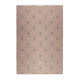 Tapis rose en laine Esprit Home plat géométrique Kian Kelim