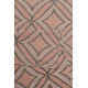 Tapis rose en laine Esprit Home plat géométrique Kian Kelim