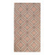 Tapis rose en laine Esprit Home plat géométrique Kian Kelim