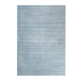 Tapis bleu glace shaggy doux uni Loft Esprit Home