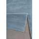 Tapis bleu shaggy doux uni Loft Esprit Home