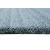 Tapis bleu shaggy doux uni Loft Esprit Home