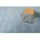 Tapis bleu shaggy doux uni Loft Esprit Home