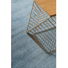 Tapis bleu shaggy doux uni Loft Esprit Home