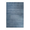 Tapis gris bleu shaggy doux uni Loft Esprit Home