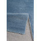 Tapis gris bleu shaggy doux uni Loft Esprit Home