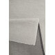 Tapis gris ciment shaggy doux uni Loft Esprit Home