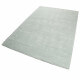 Tapis vert glacé shaggy doux uni Loft Esprit Home