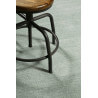 Tapis vert clair shaggy doux uni Loft Esprit Home