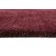 Tapis bordeaux shaggy doux uni Loft Esprit Home