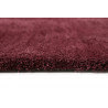 Tapis bordeaux shaggy doux uni Loft Esprit Home