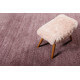 Tapis baie shaggy doux uni Loft Esprit Home