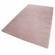 Tapis rose pastel shaggy doux uni Loft Esprit Home