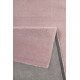 Tapis rose pastel shaggy doux uni Loft Esprit Home