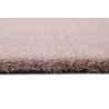 Tapis rose pastel shaggy doux uni Loft Esprit Home