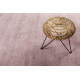 Tapis rose shaggy doux uni Loft Esprit Home