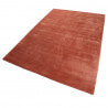 Tapis rouge brique shaggy doux uni Loft Esprit Home