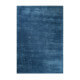 Tapis bleu pétrole shaggy doux uni Loft Esprit Home