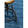 Tapis bleu pétrole shaggy doux uni Loft Esprit Home