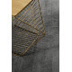 Tapis gris ardoise shaggy doux uni Loft Esprit Home