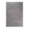 Tapis gris caillou shaggy doux uni Loft Esprit Home