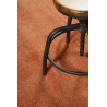 Tapis orange shaggy doux uni Loft Esprit Home