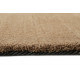 Tapis nougat shaggy doux uni Loft Esprit Home