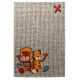 Tapis beige et vert animaux pour enfant Patchwork Sweetys Sigikid