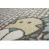 Tapis beige et bleu pastel animaux pour enfant Patchwork Sweetys Sigikid