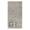 Tapis beige et bleu pastel animaux pour enfant Patchwork Sweetys Sigikid