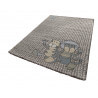 Tapis beige et bleu pastel animaux pour enfant Patchwork Sweetys Sigikid