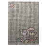 Tapis beige et rose pastel animaux pour enfant Patchwork Sweetys Sigikid