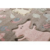 Tapis pour chambre enfant Sigikid taupe Forest